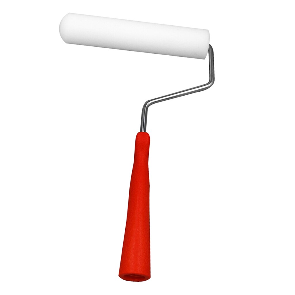 7'' Sponge Painting Roller Ergonomic Handle Wall Decor Tool Brush