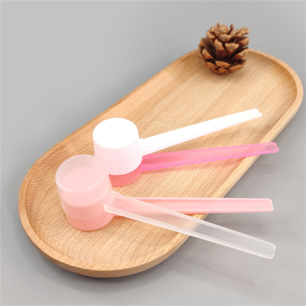 Cuillères à mesurer en plastique 5g 10ml, cuillère à mesurer liquide, cuillère à café, protéines, lait en poudre, boule Gadget de cuisine domestique