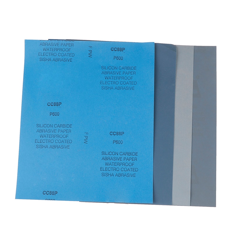 1 st grit 800-5000 våt och torr polering slipning våt / torr slipande sandpapper pappersark ytbehandling