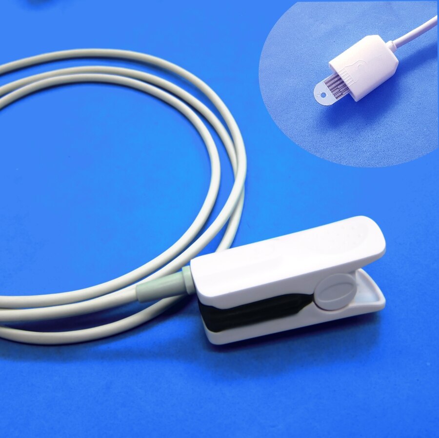 short cable AWT adult finger clip spo2 sensor ECG Cable for masimo LNOP with special chip: Adult MR Finger Clip