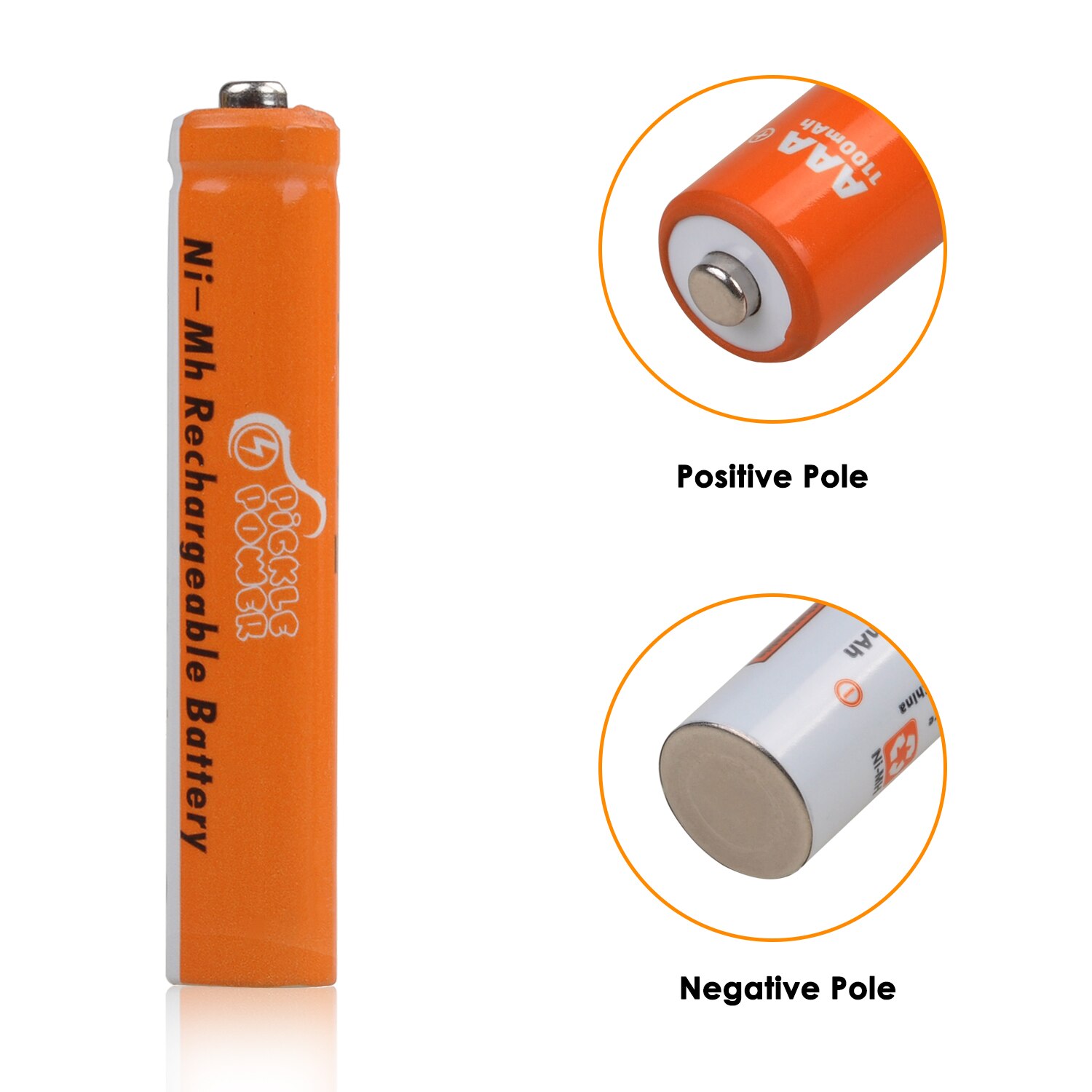 AAAA Rechargeable Battery,500mAh Low Self Discharged Ni-MH Batteries for Surface Pen