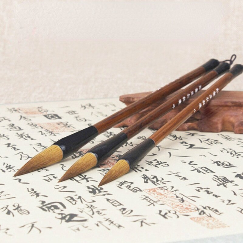 Chinese Calligraphy Writing Brush Pen Set Regular Script Brushes Watercolor Painting Landscape Drawing Calligraphie Tinta China