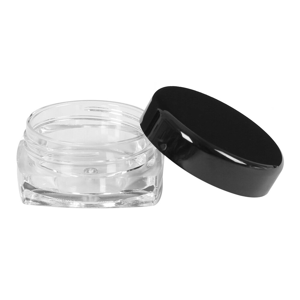 10 stk mini kosmetik perle tomme kosmetik nail art læbepomade beholder øjenskygge makeup opbevaring rund flaske bærbare negleflasker