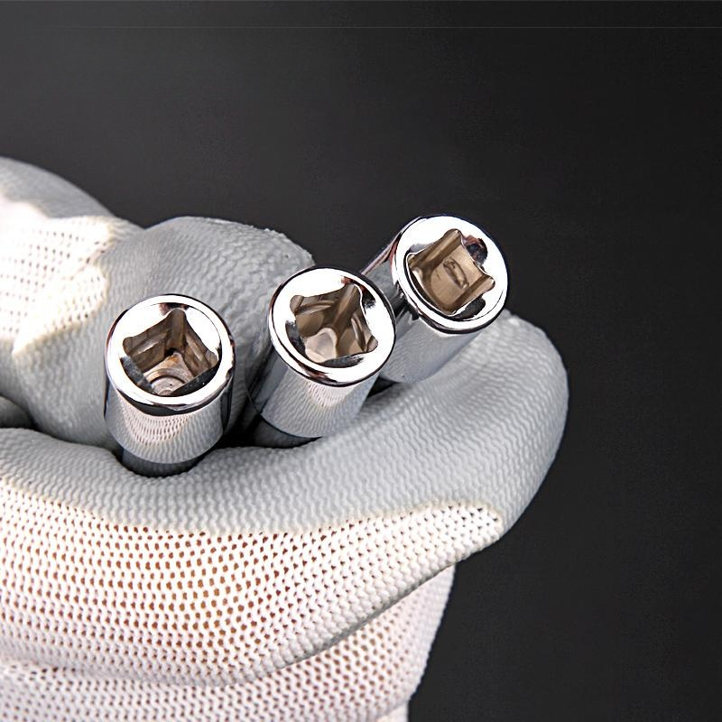 Barra de extensión de llave de trinquete, 1/4 ", 50/100/150/250mm, extensor de enchufe, herramientas manuales de ajuste manual