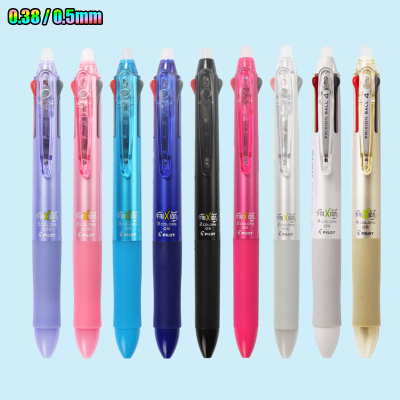 PILOT Frixion – stylo à Gel effaçable rétractable LKFB-60/80EF 0.38/0.5mm, fournitures scolaires, papeterie d&#39;étude japonaise
