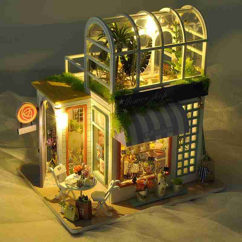 Model Building Kit - DIY Cottage - Handmade Creative Model - Valentine's Day Gift