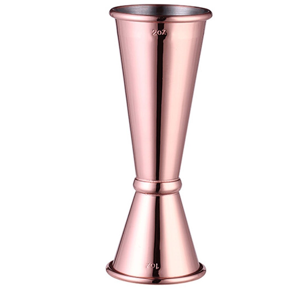 30ml/60ml Stainless Steel Cocktail Double Shaker Measure Cup Drink Spirit Measure Jigger Kitchen Gadgets: NO.2