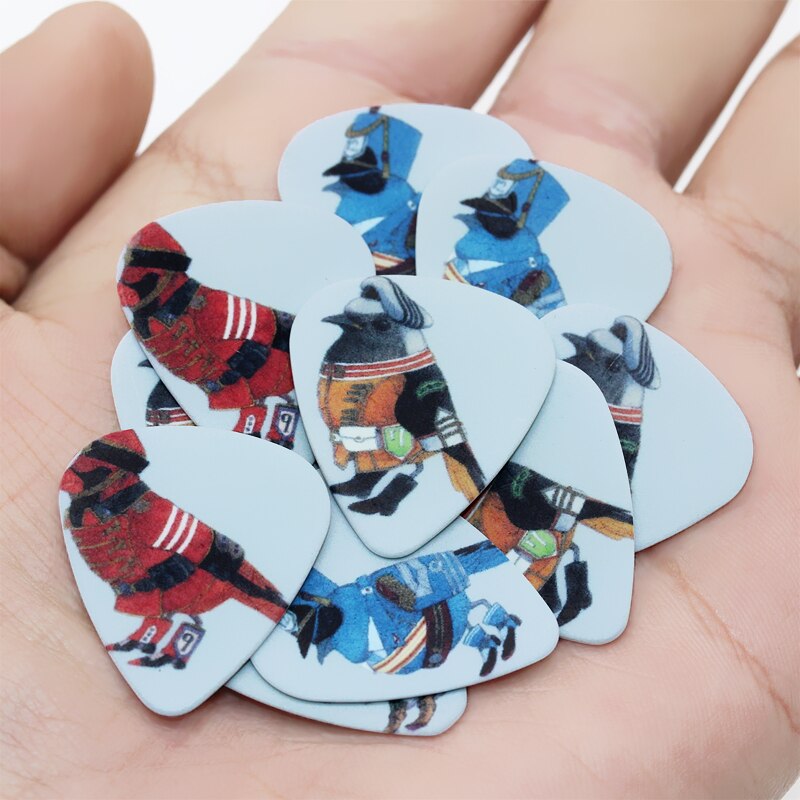 SOACH 50 uds/grosor 0,46/0,71/1,0mm púas para bajo instrumentos de accesorios Guitarra/Guitarra acústica/partes de ukelele