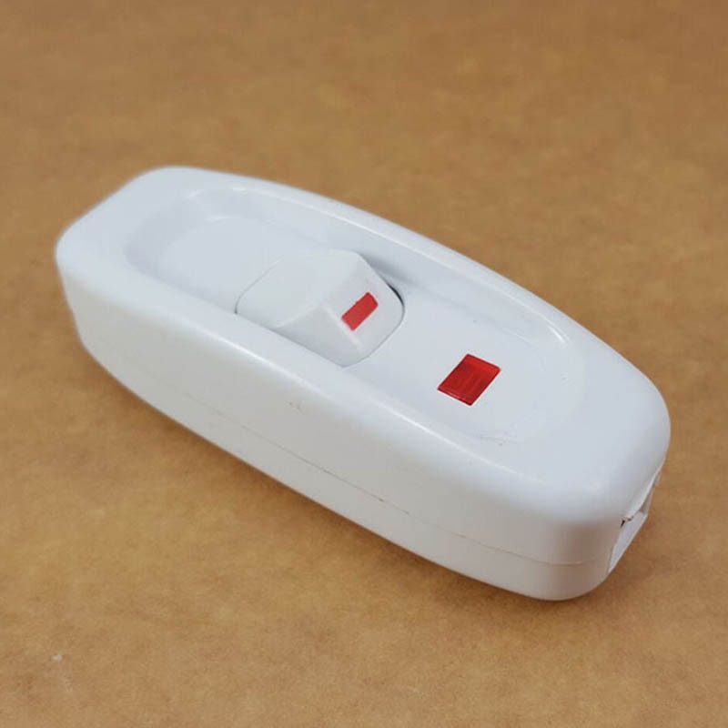 Household Light Switch 220V 10A Cord Cable ON/OFF for Table Desk Lamp UND