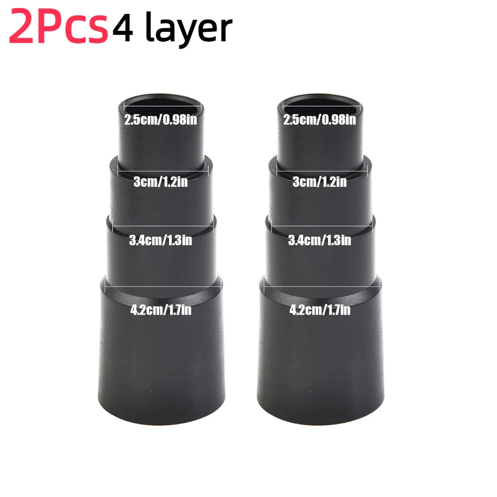 1-3 stk. 22mm 28mm 30mm 36mm 45mm- kobling universell støvsugerslangeadapter støvoppsamler 4-- etterslep /5- -lagskobling: Sjokolade