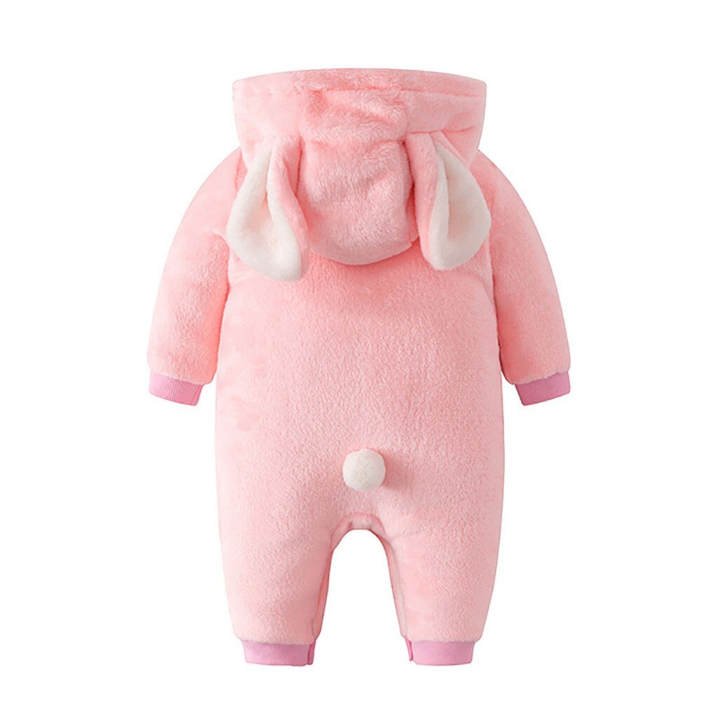 SAGACE Winter Kwaii Born Baby Kids Boy Girl Infant Romper Jumpsuit Warm Cotton Romper Jumpsuit Outfits Infant Girl Sets