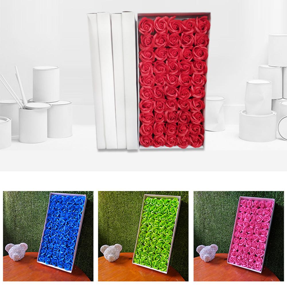 50 Pcs Kunstmatige Rozen Foam Decoratie Bloemen Real Looking Hanger Voor Valentijnsdag Diy Wieden Douche Party