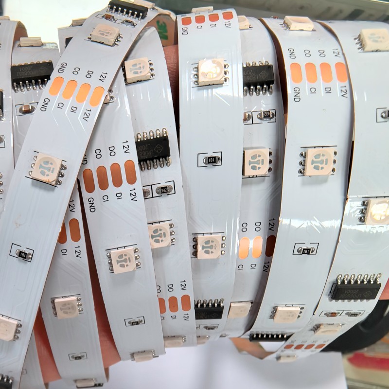 DC12V 5m 6803 IC RGB dream magic led strip waterproof LED Strip 5050 SMD 150LED flexible light+133 Program RF controller