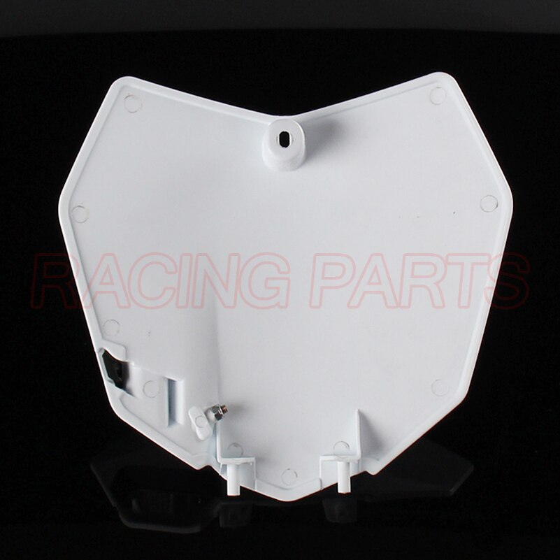Two colors Plastic Front Name Number Plate For KTM -15 SX SXF XCF 125 250 350 450 Dirt Bike Motocross Enduro