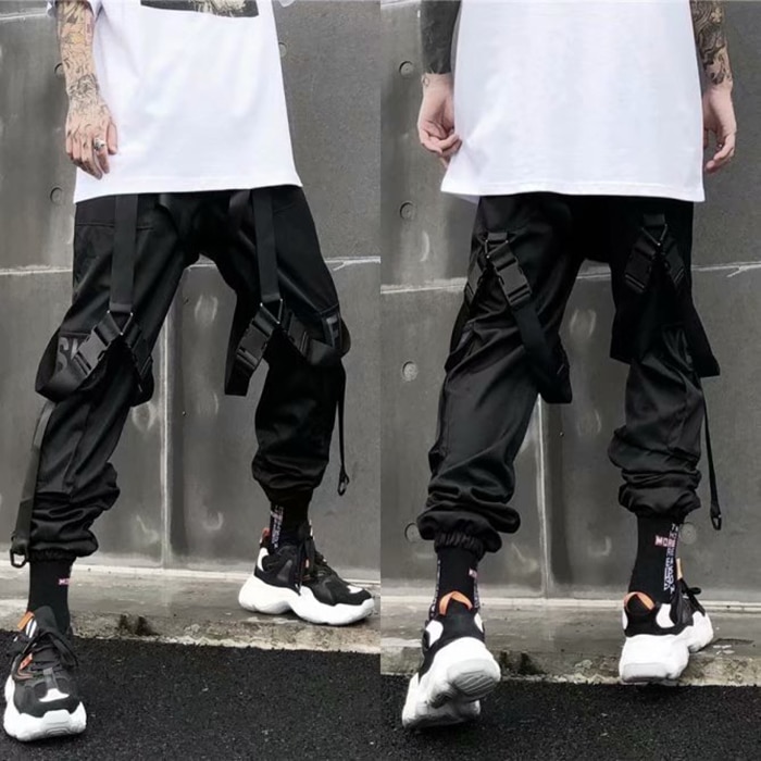 Casual bukse herre cargo bukse hip hop joggers streetwear joggebukse sportwear pantalon homme bukser