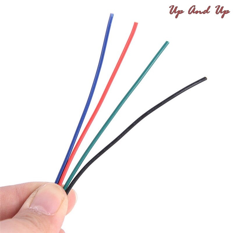 1m 5m 10m 4 PIN RGB Led Wire Cable LED RGB Cable Extension Wire Cord For RGB 3528 5050 5630 7020