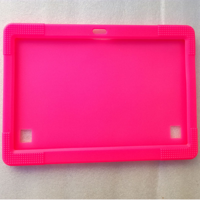 Funda de silicona suave para Teclast 98 Tableta octa core pc, funda de silicona segura a prueba de golpes para niños para Teclast 98 octa core de 10,1 pulgadas: rose red