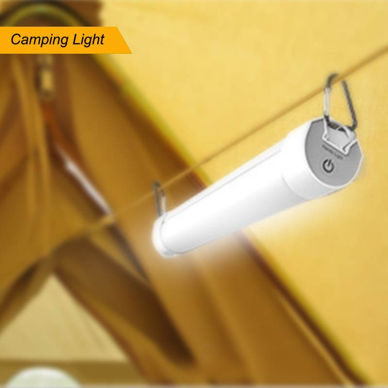 Karper Bivvy Vissen Lichten Sterke Magneet Led Camping Licht Noodverlichting 2W 18650 Batterij Oplaadbare Outdoor Camping Lantaarn Lamp