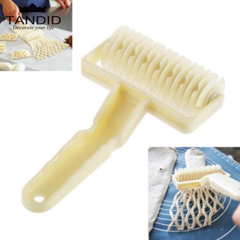 Plastic Baking Knife Tool Plastic Baking Tool Cookie Pie Pizza Pastry Lattice Roller Cutter Craft
