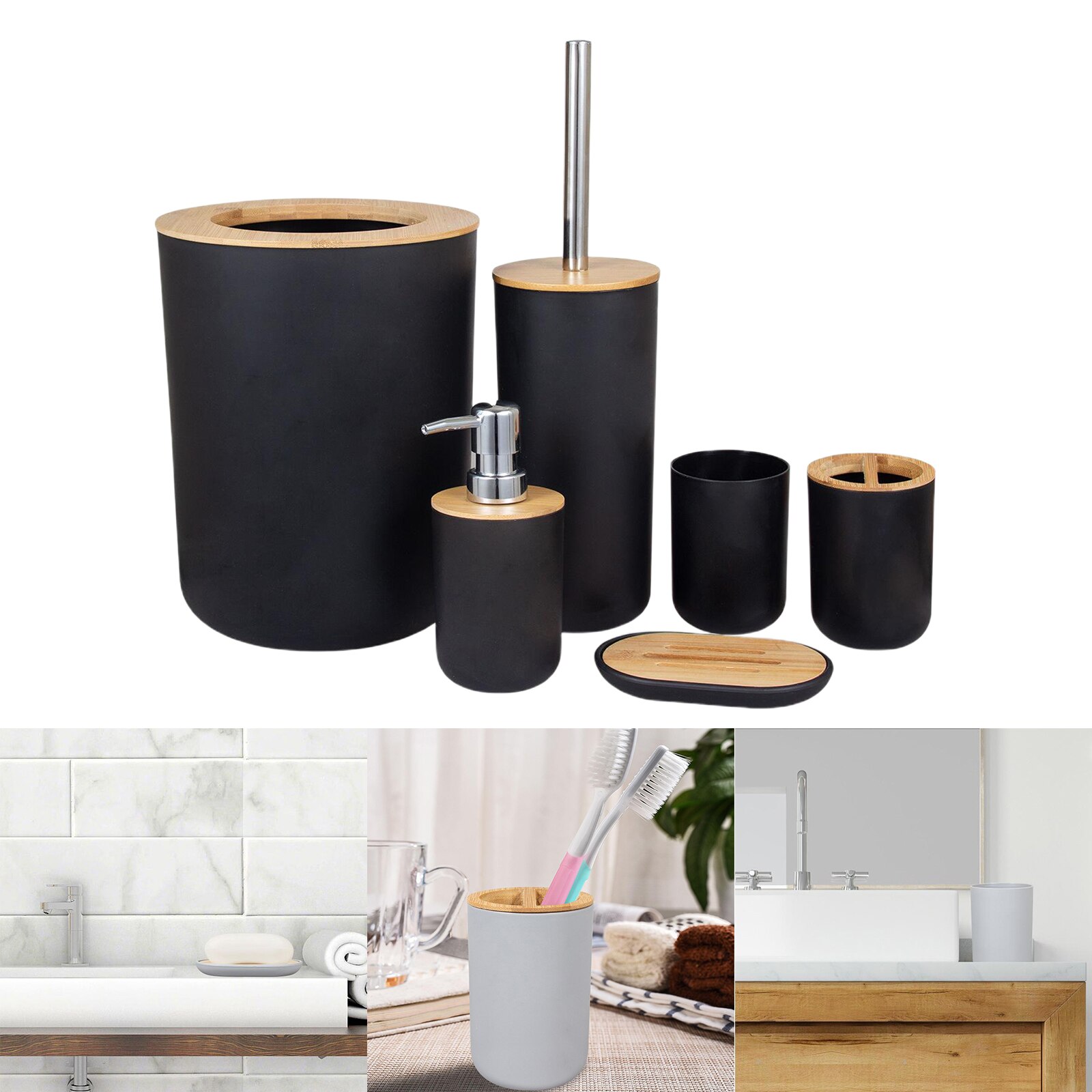 Badkamer Accessoire Set 4 Stks Rode Badkamer Set Keramische Accessoires Inclusief Tandenborstelhouder Tumbler Lotion Dispenser Zeepbakje Voor Kerst Decor Antiek Decor