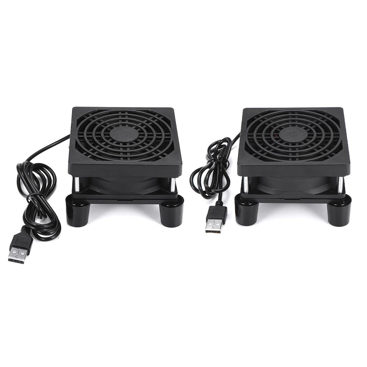 DIY 8cm Router Cooling Fan Rack for TV Box Speed C... – Vicedeal