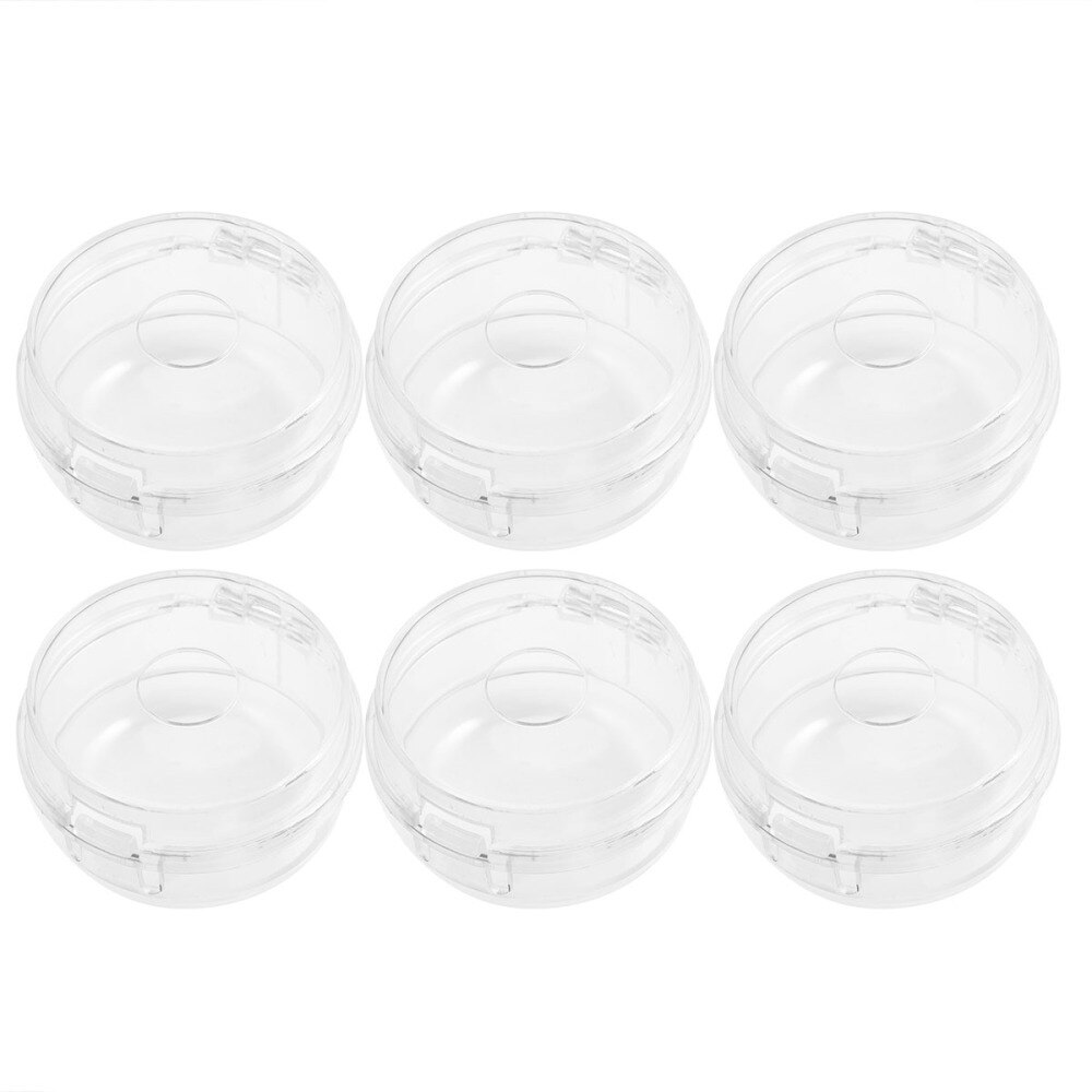 6Pcs Nuttige Praktische Duurzaam Kleine Eenvoudige Keuken Shield Gas Fornuis Schakelaar Cover Voor Thuis: Default Title