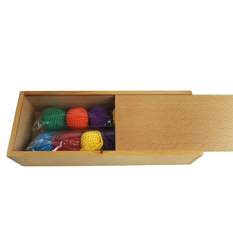 Baby Kids Toys Wood Colorful Ball Froebel Gabe 1One Preschool Training Learning Educational Brinquedos Juguets