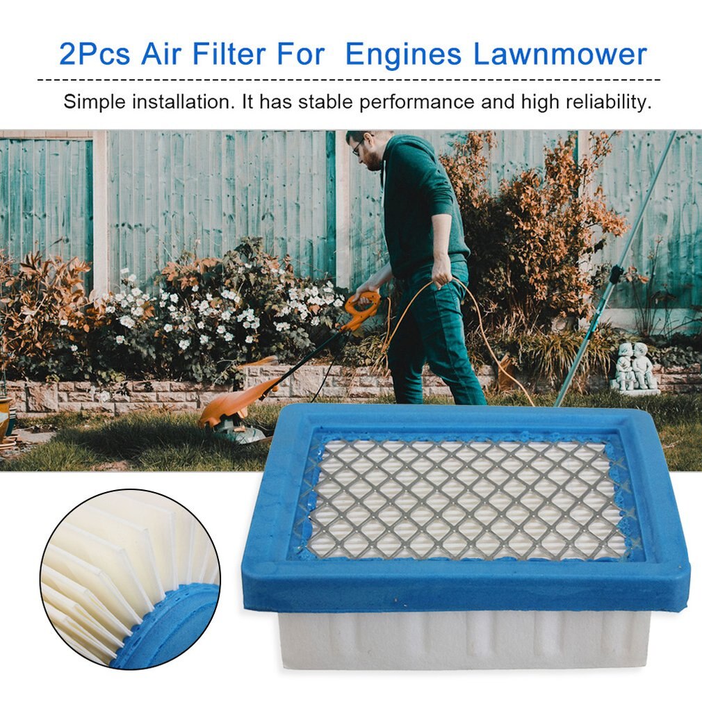 2 uds filtro de aire para Tecumseh 36046 740061 Craftsman 33325 motores cortacésped