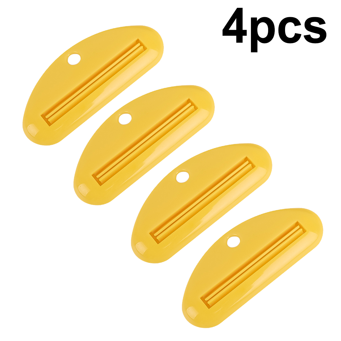 Tandpasta Knijpers Muur Opknoping Geperst Clips Tandpasta Tube Clip Gezichtsreiniger Saving Puch Dispenser Badkamer Benodigdheden: Rood