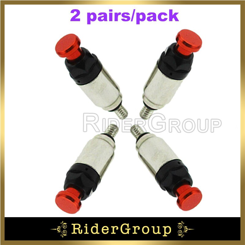 M4 x 0.7mm Orange Air Bleeder Valves For 43mm 48mm KTM WP Front Fork SX XC EXC 125 150 200 250 300 350 400 450: 2 pairs