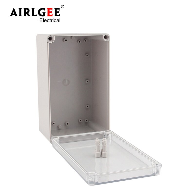 250*150*130mm electrical transparent cover outdoor plastic waterproof junction box ABS sealed box junction box