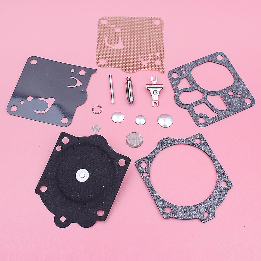 Kit de reparación de reconstrucción de diafragma de carburador, piezas de herramientas de motosierra para Stihl 066, 050, 051, 056, 064, 076, MS660, Walbro 11-WJ, 5 unids/lote