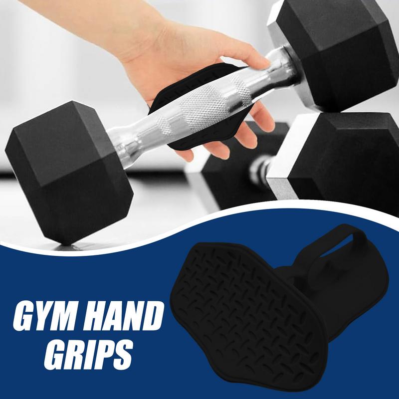 2PCS Strength Training Silicone Hand Guard Fitness Weight Lifting Wrist Guards Pull-up Hard Pull Gloves Assist Grip Assist Strap
