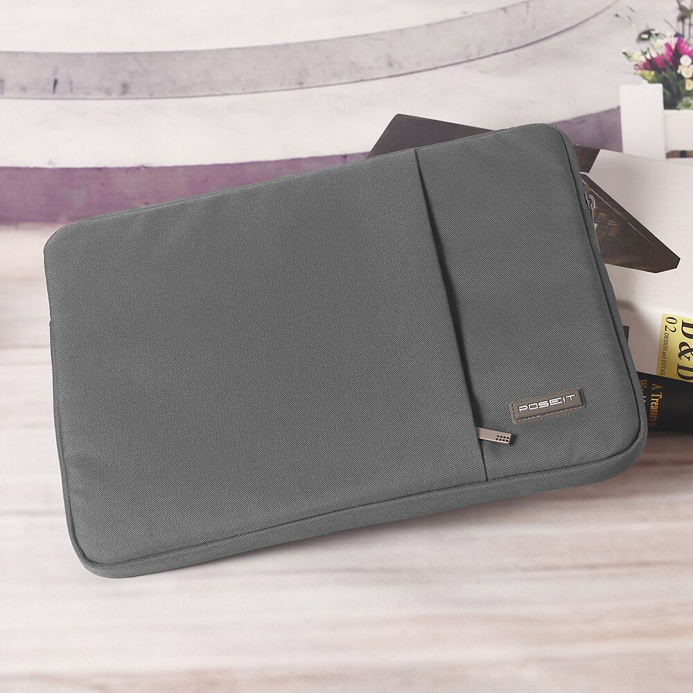 Laptop Bag 15.6 inch Tablet Notebook Sleeve Case Bag Pouch Cover For HP Lenovo ThinkPad Dell Acer Dell 15.6 inchs: Dark Grey