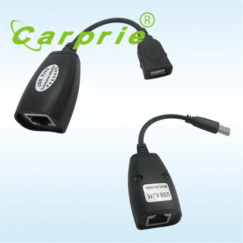 USB UTP Extender Adapter Over Single RJ45 Ethernet CAT5E 6 Cable Up to 150ft_KXL0623