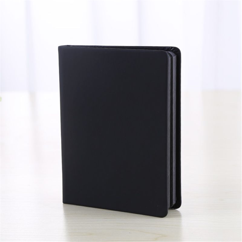 All Black Paper Blank Inner Page Portable Small Pocket Notebook Sketchbook