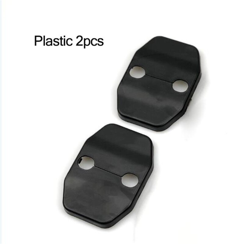 Car Styling Door Lock Buckle Cover Protection Shell Personality Accessories For Mini Cooper F55 F56 F57 F60 F54: Plastic 2pcs