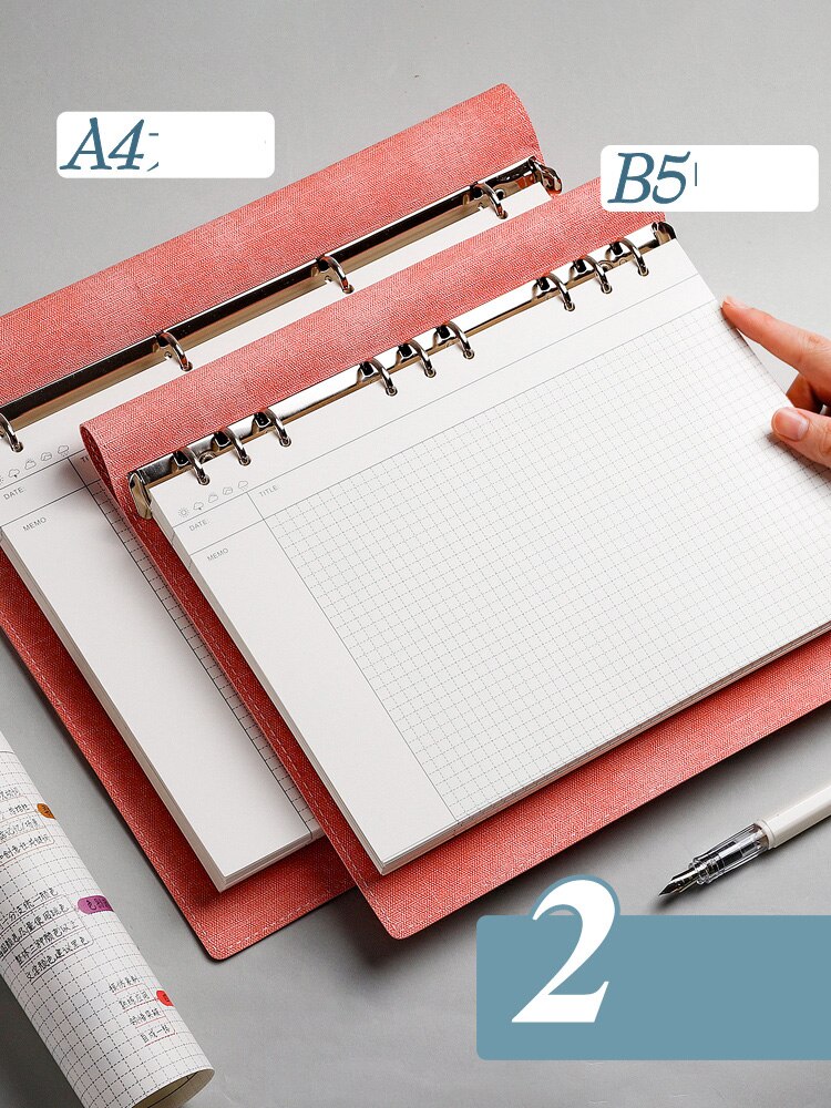 A4/B5 Mind Mapping Student Notepad Agenda Zelfdiscipline Klok-In Notebook Planner Kantoor 365 Agenda Briefpapier organizer