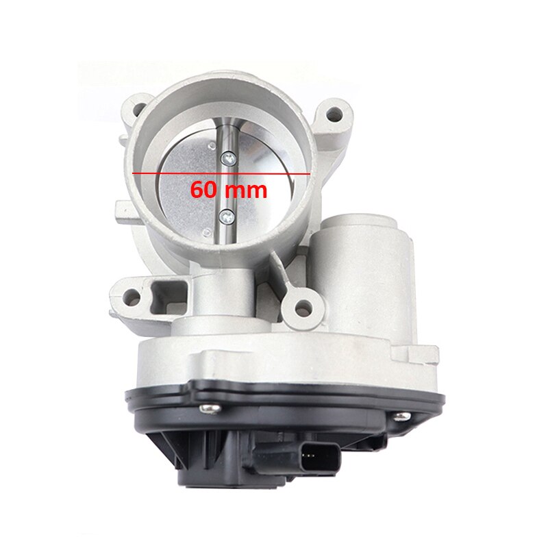 Electronic Throttle Body Assy 1556736 VP4M5U9E927DC 4M5GFA Fits For Ford Focus Fiesta ST 150 Fusion Mondeo 1.8T 2.0T 2.3 2.5L: 60MM 2.3L 2.5L