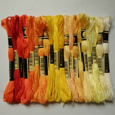CXC threads Embroidery Thread Yarn Floss You Can Choose Any Colors And Quantity Freely 7th