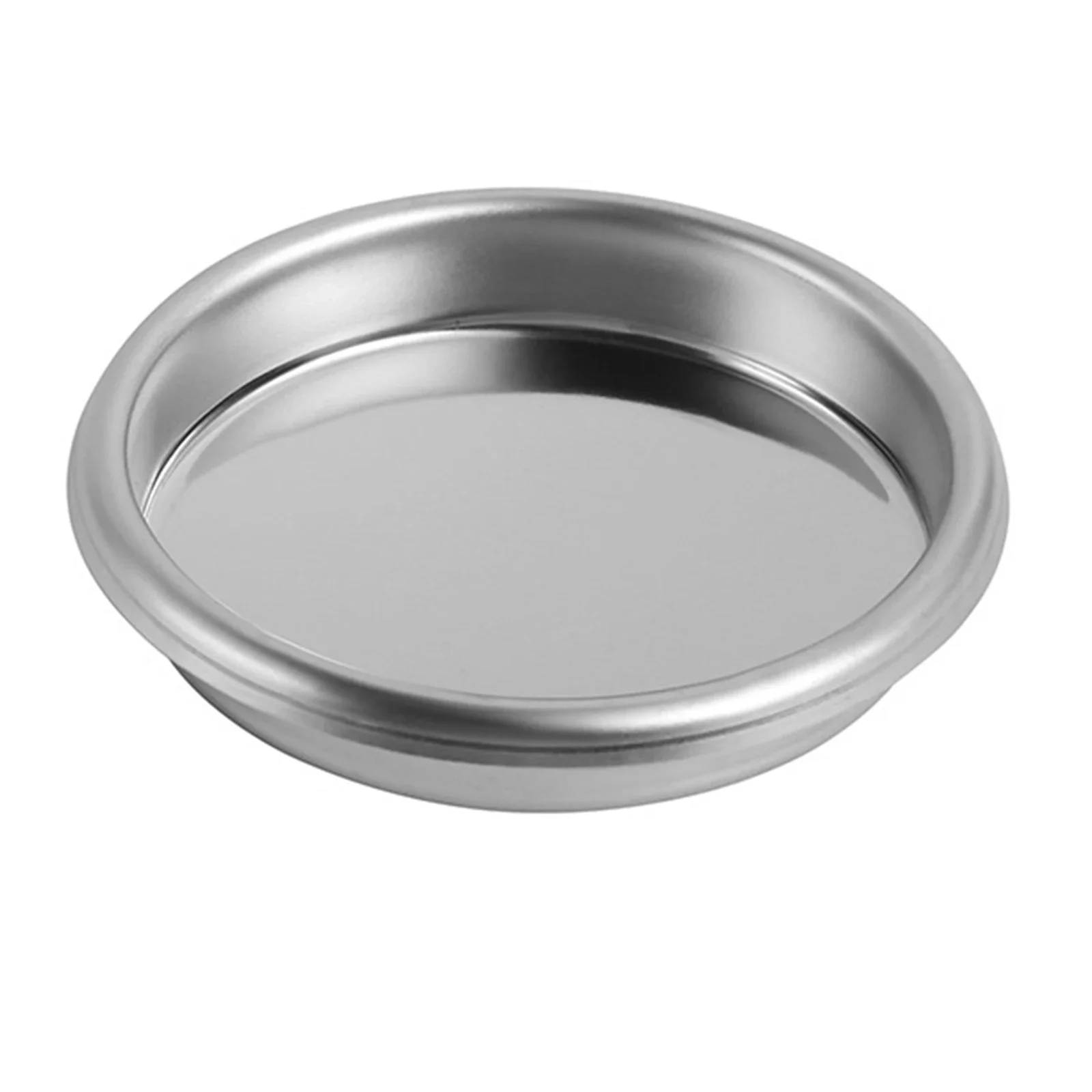 1 Stück Kaffee-Blindfilterkorb 51 58 mm Edelstahl-Filterbecher ohne Druck zum Rückspülen in halbautomatischer Kaffeemaschine: Licht Gelb