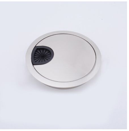 Computer desktop book desktop threading hole cover desk line box home round hole decorative cover ring thread box: Drawing / 53mm