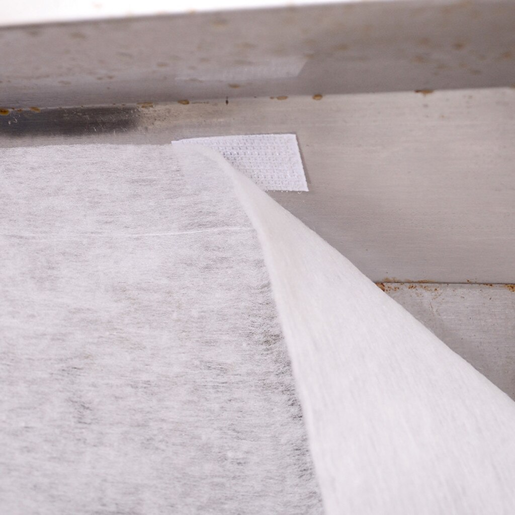 Kitchen Fume-Proof Stickers Range Hood Oil-Absorbing Paper Filter Oil-Proof Film Non-combustible non-woven fabric