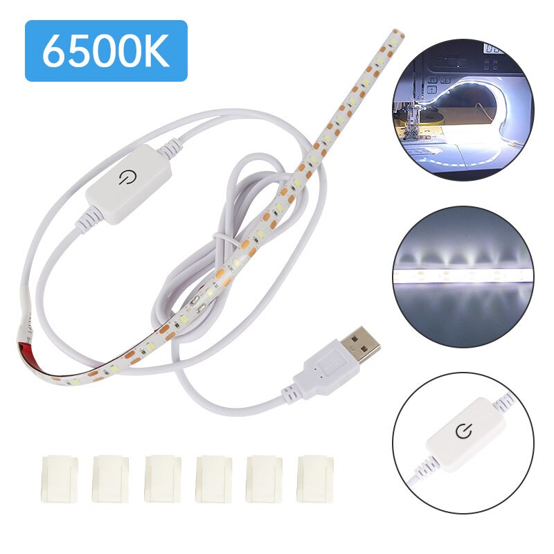 Sewing Machine Light Adjustable Flexible USB Multifunctional Self-adhesive Work Lamp Sewing LED Strip Light светильники