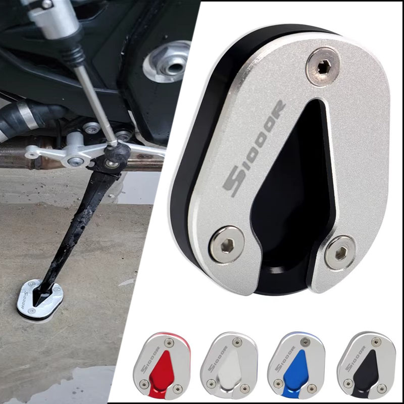 Für S1000R S1000 R S1000R S1000R -2023 Motorrad CNC Ständer Seitenständer Ständer Erweiterung Vergrößerer Pad