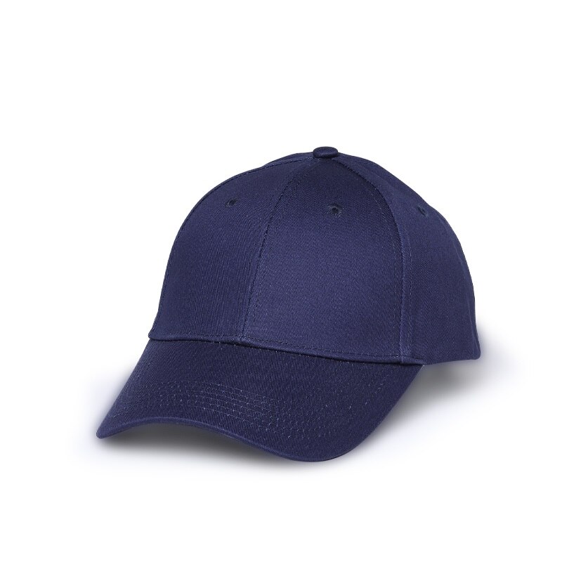 Nuzada forårs bomuldskasket baseballkasket snapback hat sommerkasket solskærmshatte mænd kvinder ensfarvede hatte justerbare kasketter: Blå