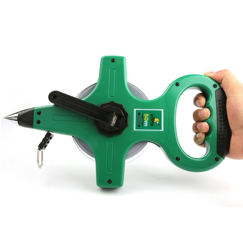 30M/50M Tape Measure Ruler Stainless Steel Measuring Tape Metric Retractable For Construction Worker Measuring Tools