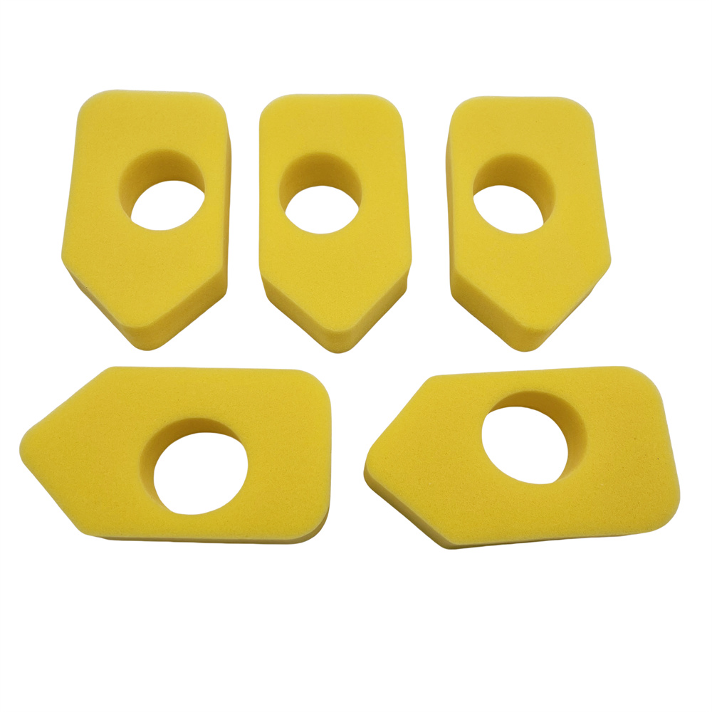 5 PCS NOVOS filtros de ar para Briggs Stratton 698369 5088D 5088H 5086K 4216 5099 Peças do cortador de grama do aparador do filtro de ar do jardim