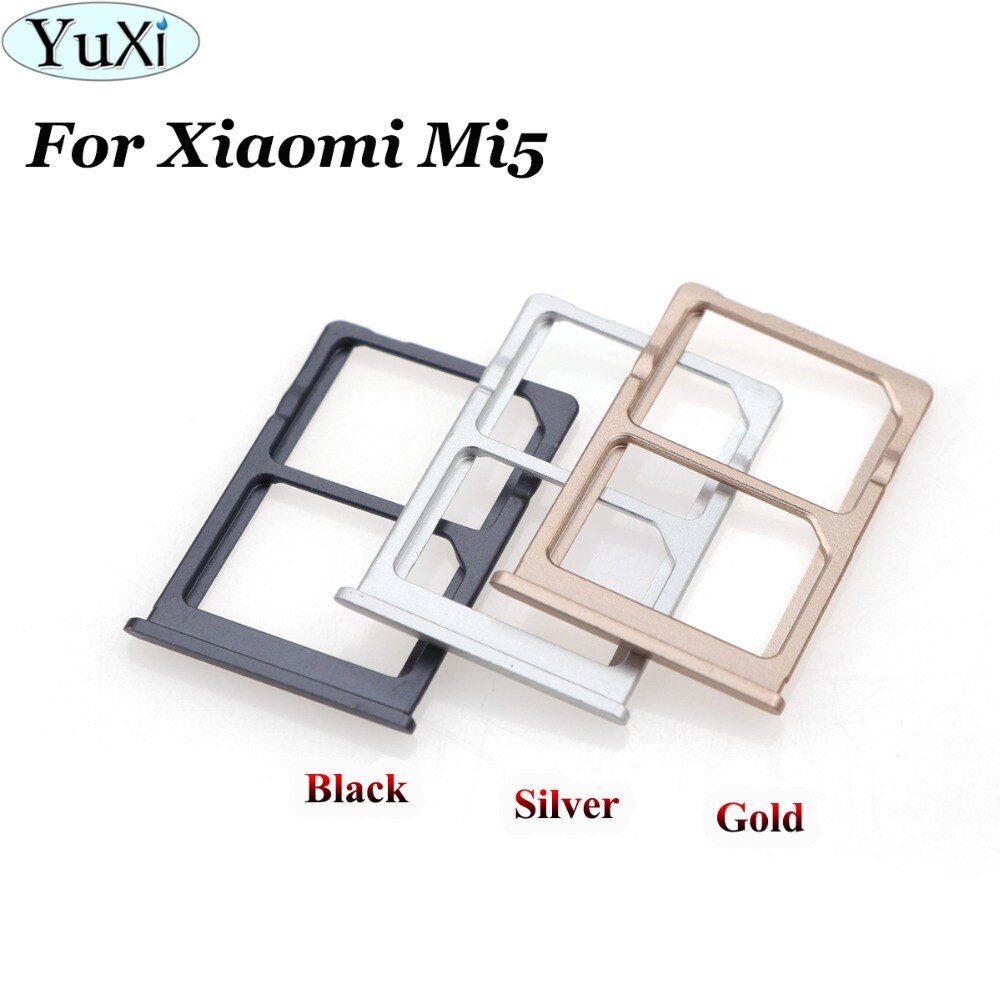 YuXi voor Xiao mi mi 5 Mobiele Telefoon SIM Kaart Lade SIM Kaarthouder voor Xiao mi mi 5 SIM card Slot