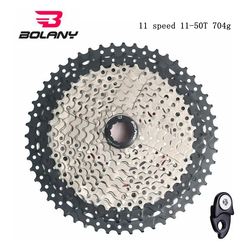 Bolany fietscassette 9 10 11 speed mtb fiets freewheel 11-40t/11-42t / 11-46t / 11-50t / 11-52t voor alivio / deore / slx / xt: 11s 11-52t